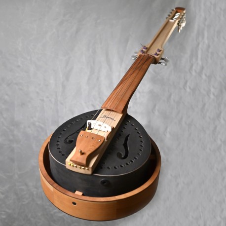 violon sur cône à double résonateur