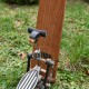 tambour à cordes et à pied
