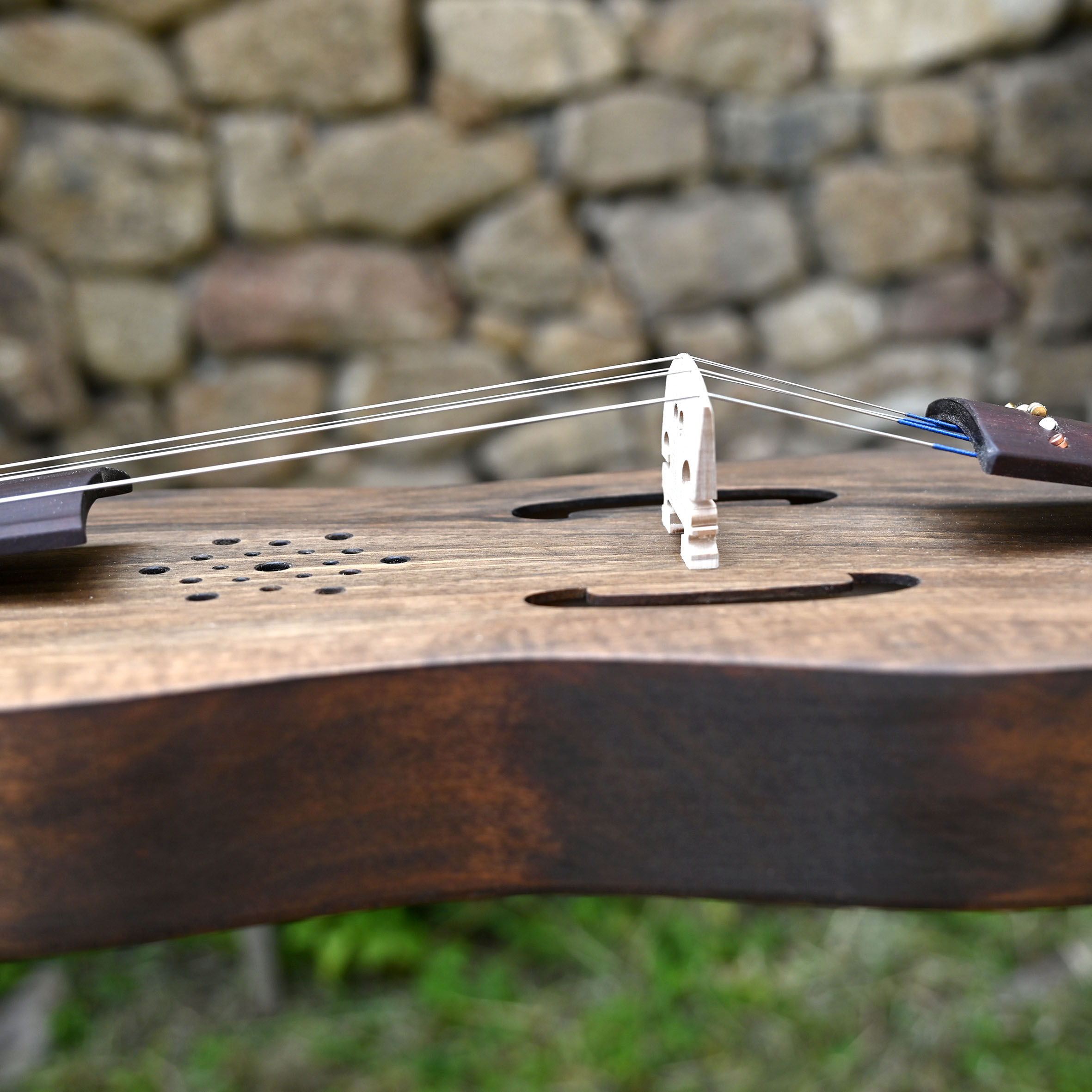 Vièle 5 cordes – Atelier de lutherie Philippe Berne